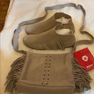 Minnetonka Bootie & Purse